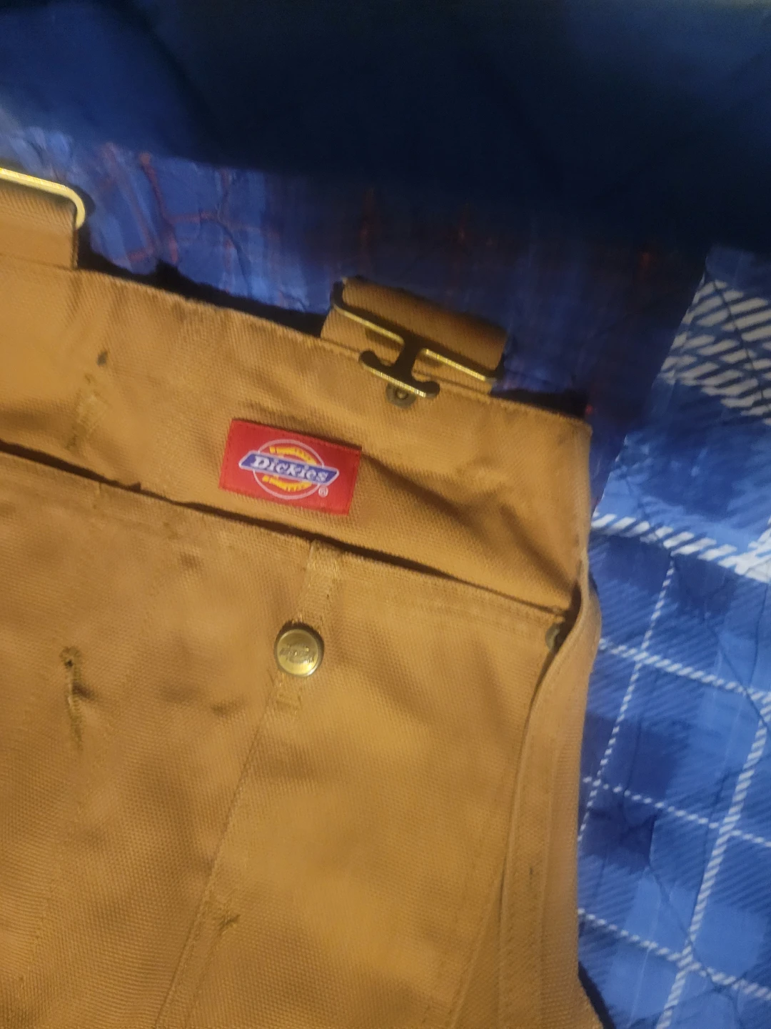 Dickies Brown Duck Bib Overalls - photo 2