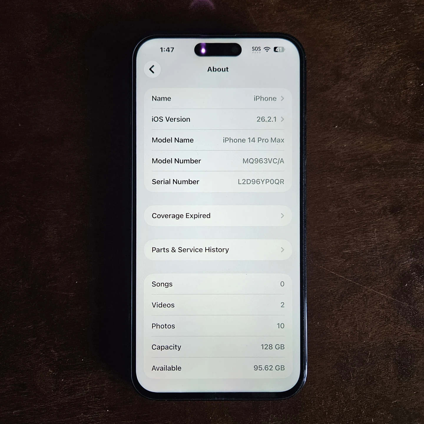 iPhone 14 Pro Max 128GB Unlocked - photo 3