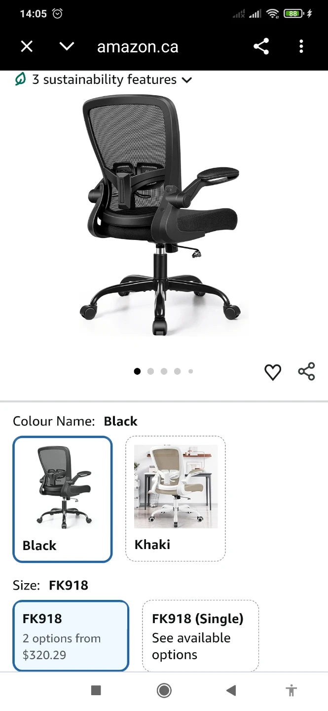 NEW Ergonomic Office Desk Chair with Lumbar Support - photo 2