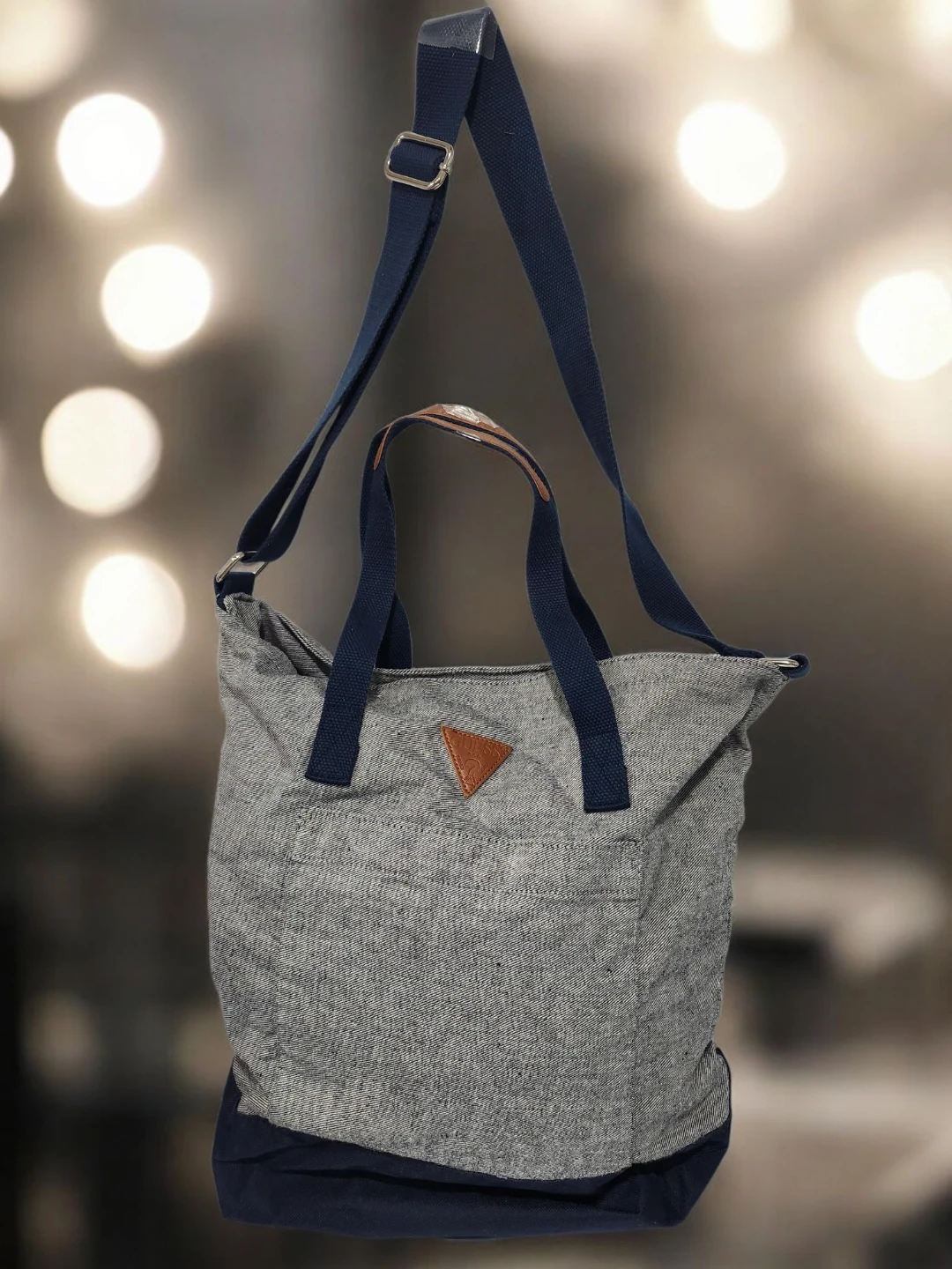 GUESS Jeans denim tote bag  Y2K-era messenger purse. - photo 2