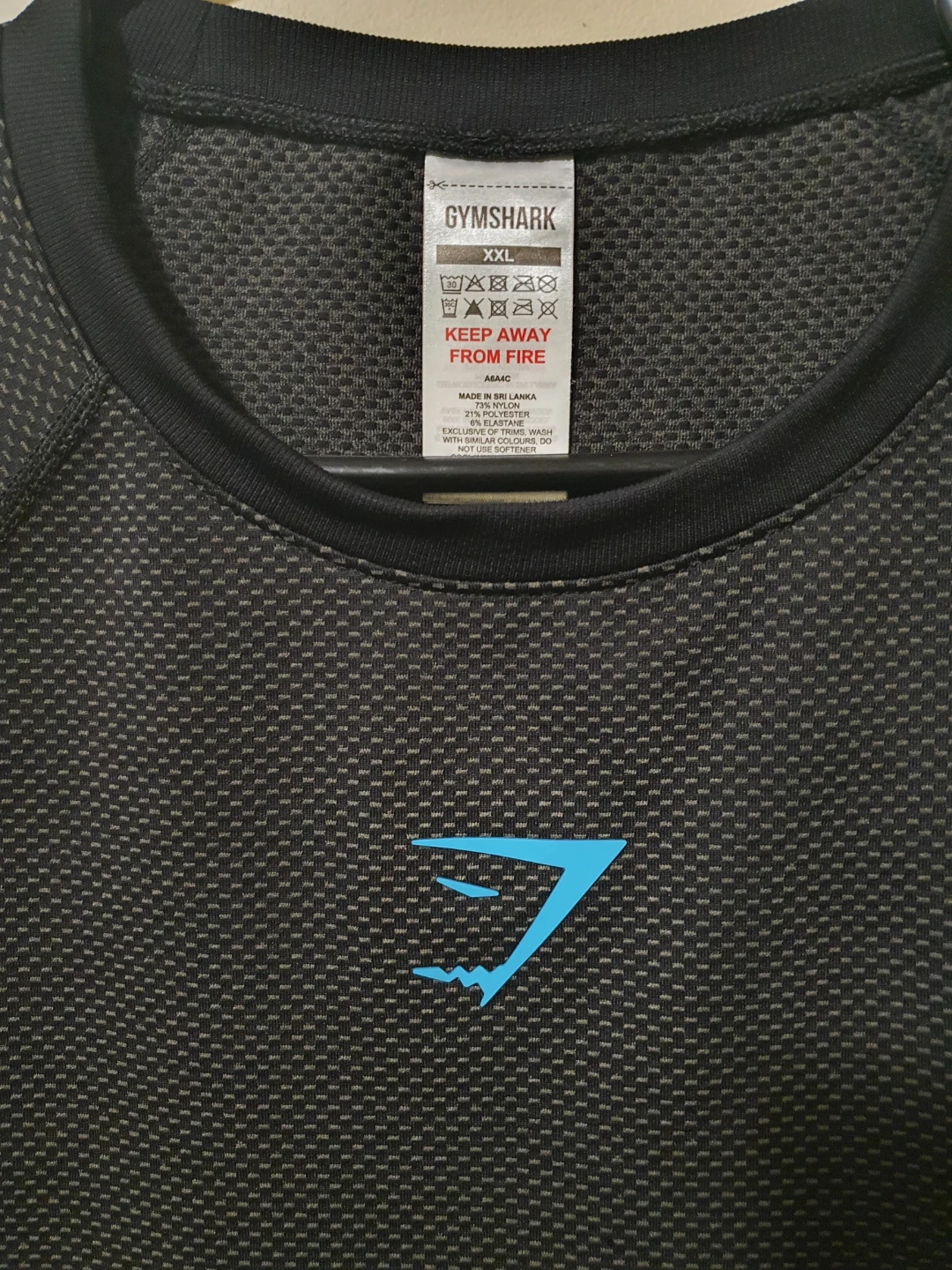 Gymshark Onyx V5 Black/blue Compression - photo 3