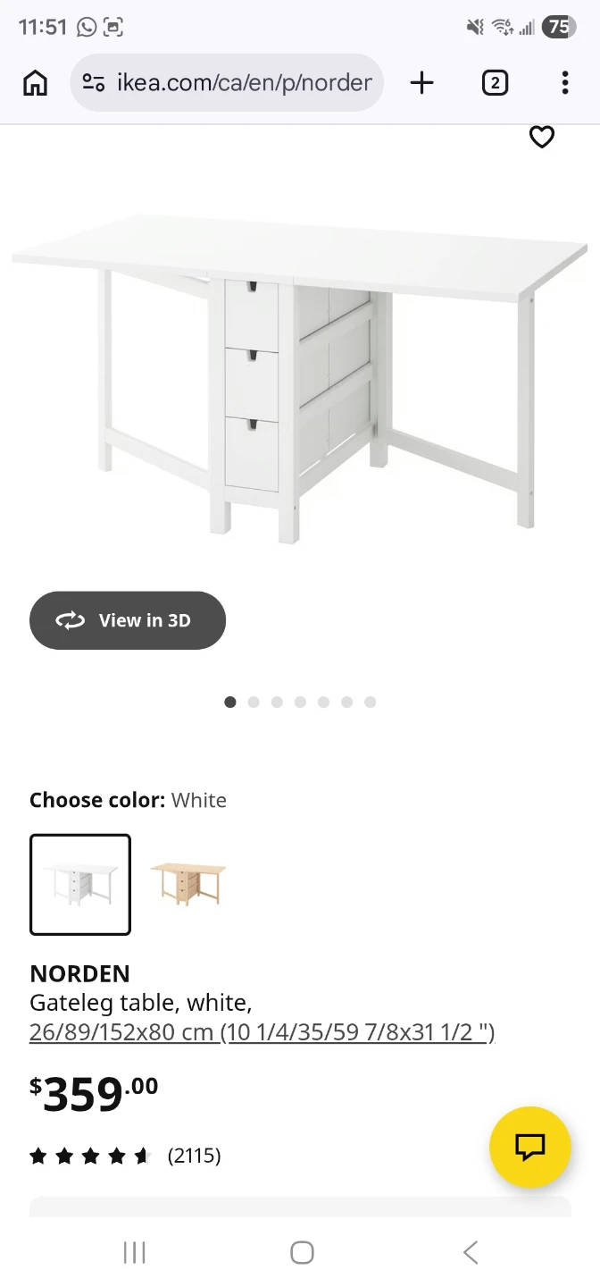 Ikea Table