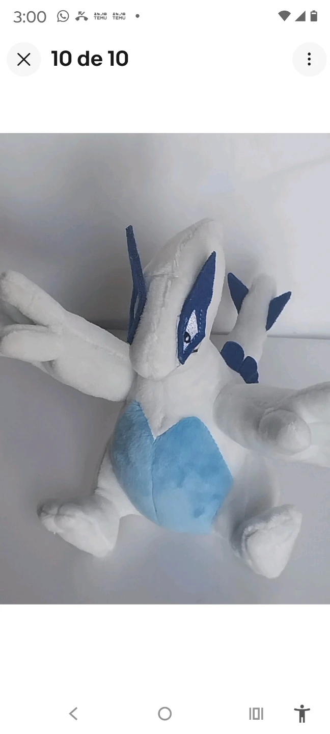 Pokemon Lugia Plush Toy - photo 3