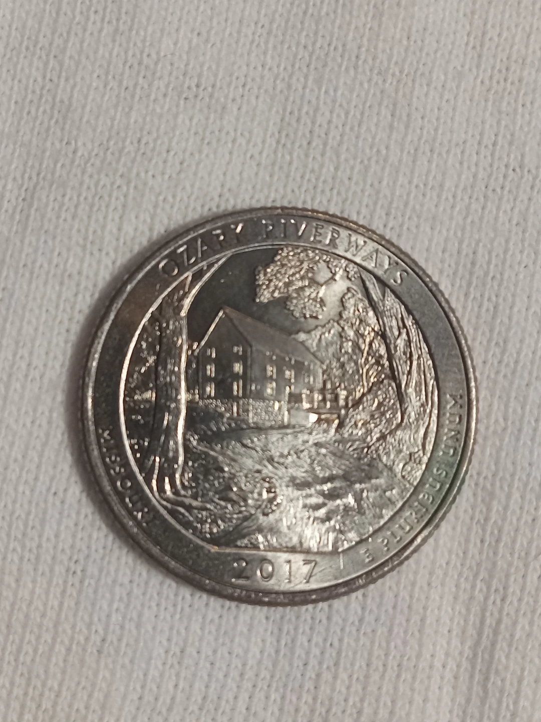2017 USA 🇺🇸 Massachusetts Ozark Riverways Coin