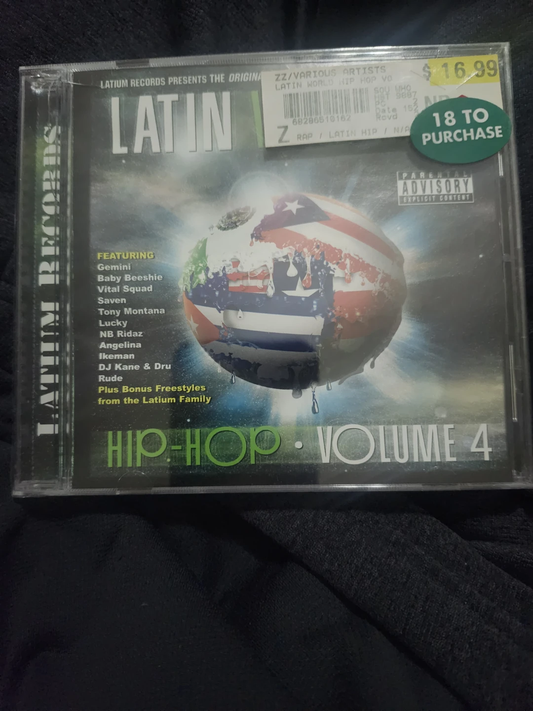 Latin Hip-Hop Volume 4 CD