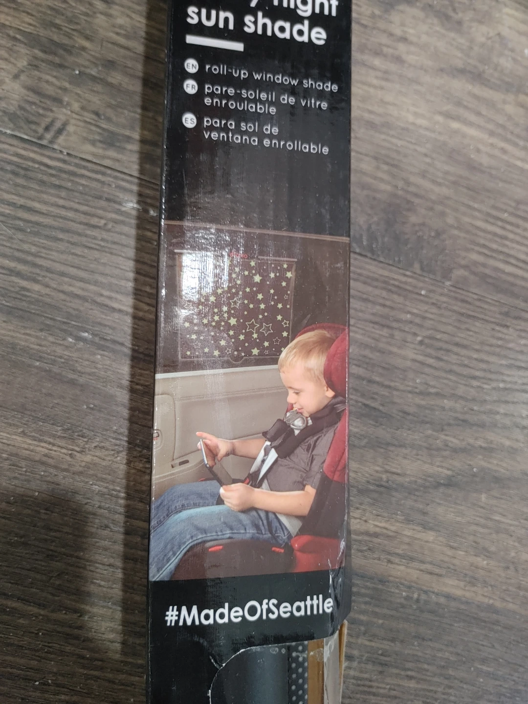 🧡STARRY NIGHT GLOWING CAR SUN SHADE FOR CHILDREN AND BABIES NEW - photo 4