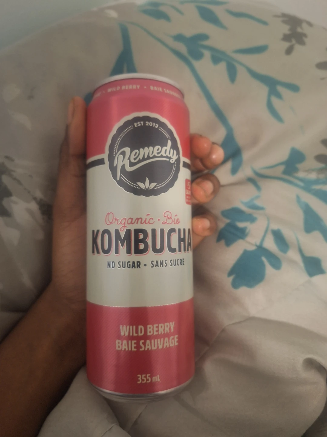 Remedy Organic Kombucha - Wild Berry (355ml)