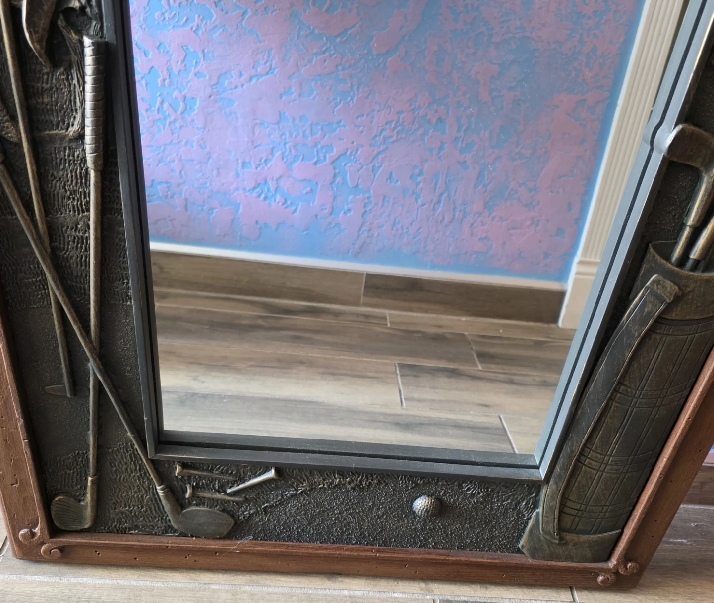 Decorative Golf Theme Mirror 26 x 36 in - photo 3