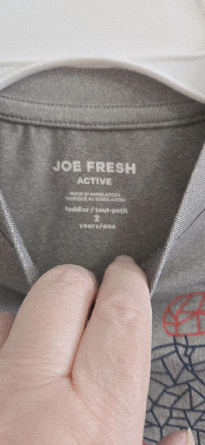 Joe Fresh Toddler Boys Size 2 Long Sleeve Hockey T-Shirt - photo 5