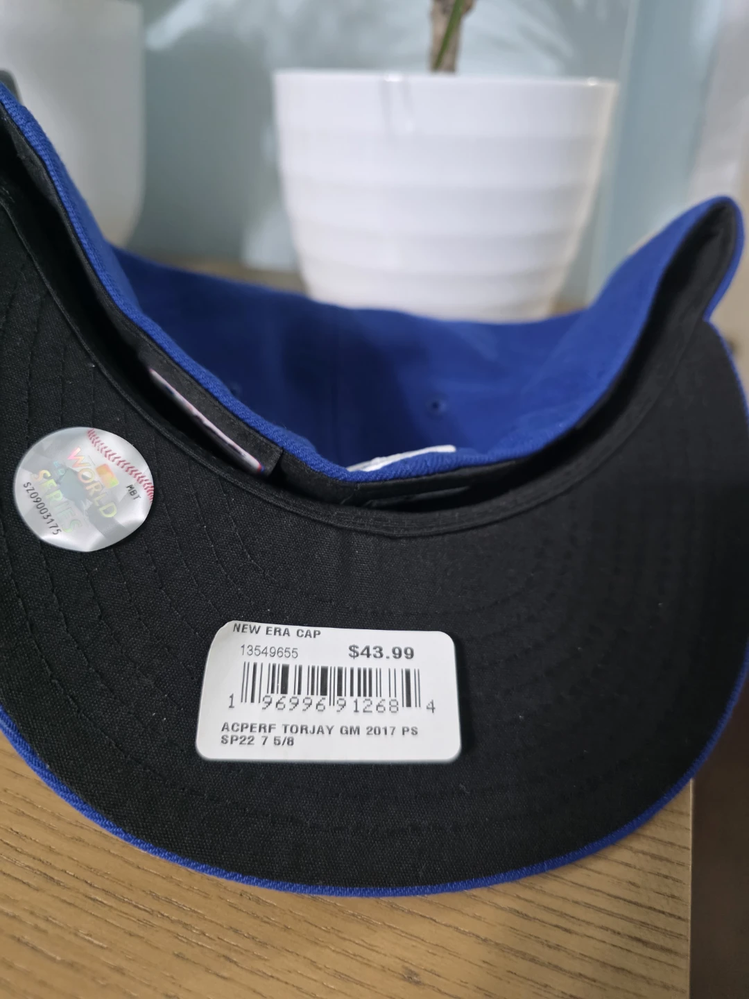 New Era Toronto Blue Jays 59FIFTY Postseason Cap Size 7 5/8 - photo 2