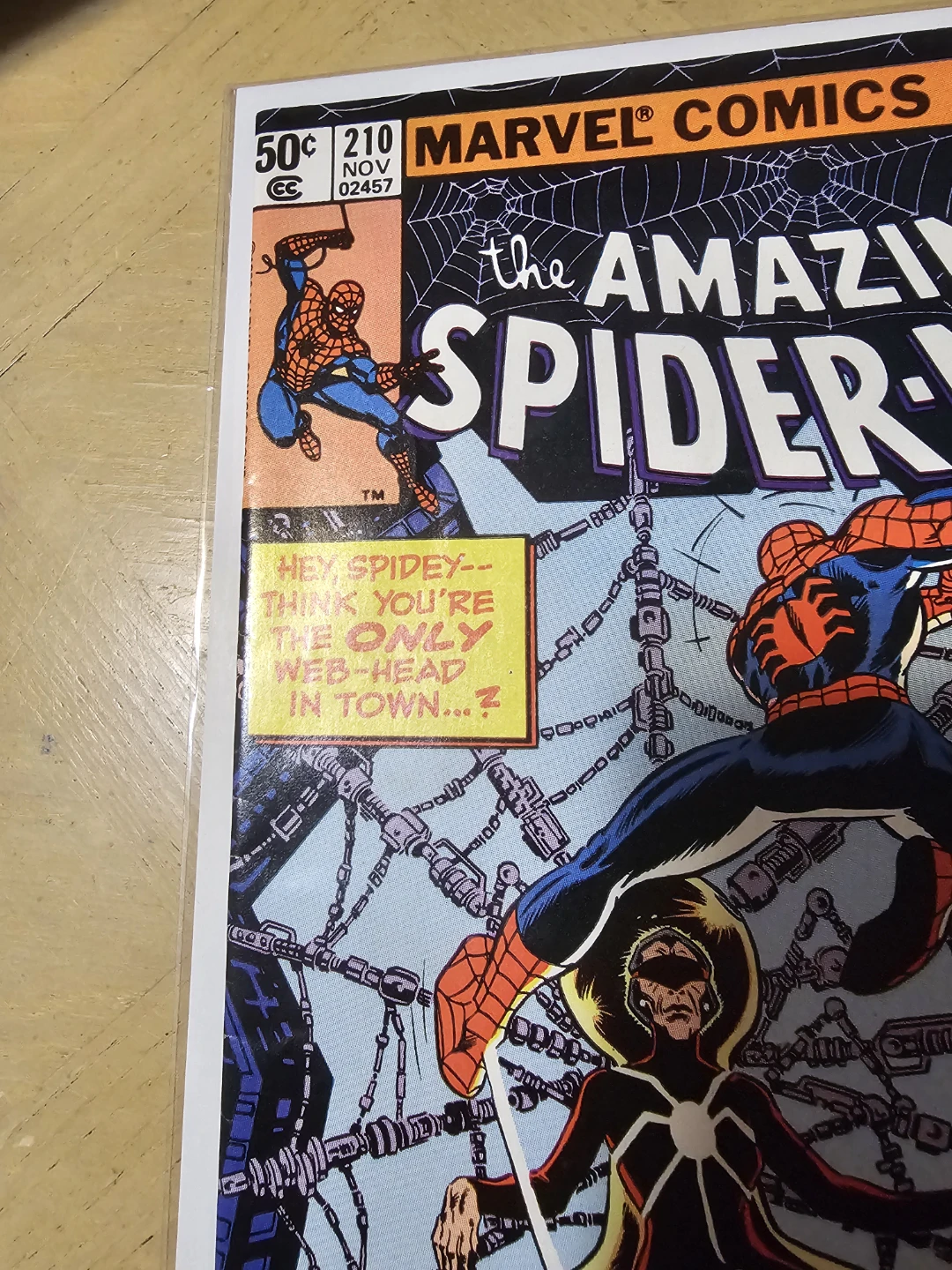 1980 Amazing Spider-Man ASM #210 Madame Web 1st App - photo 3