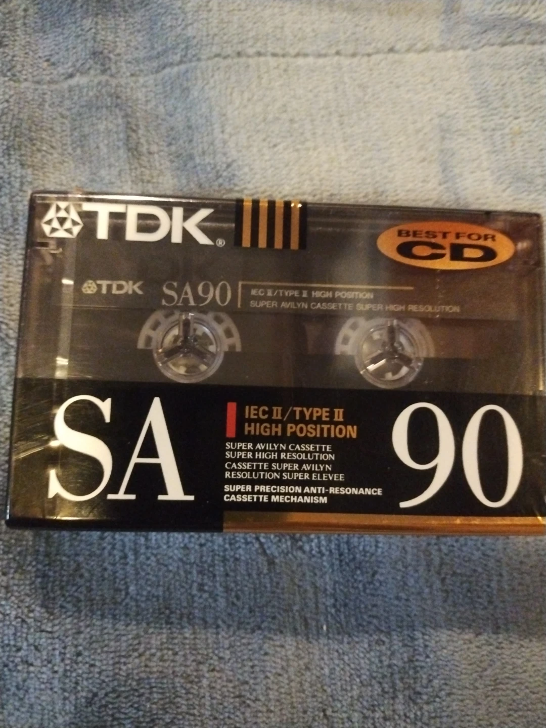 TDK SA90 Type II High Position Cassette Tape