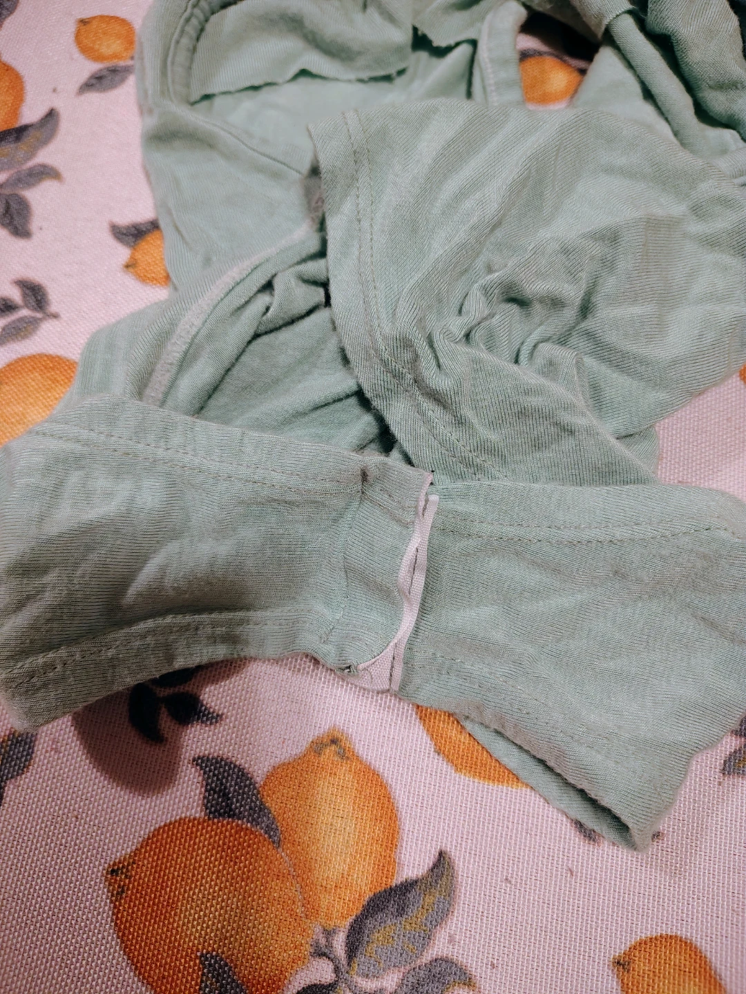 Mint Green Cut-Out Bodysuit - small-medium - photo 3