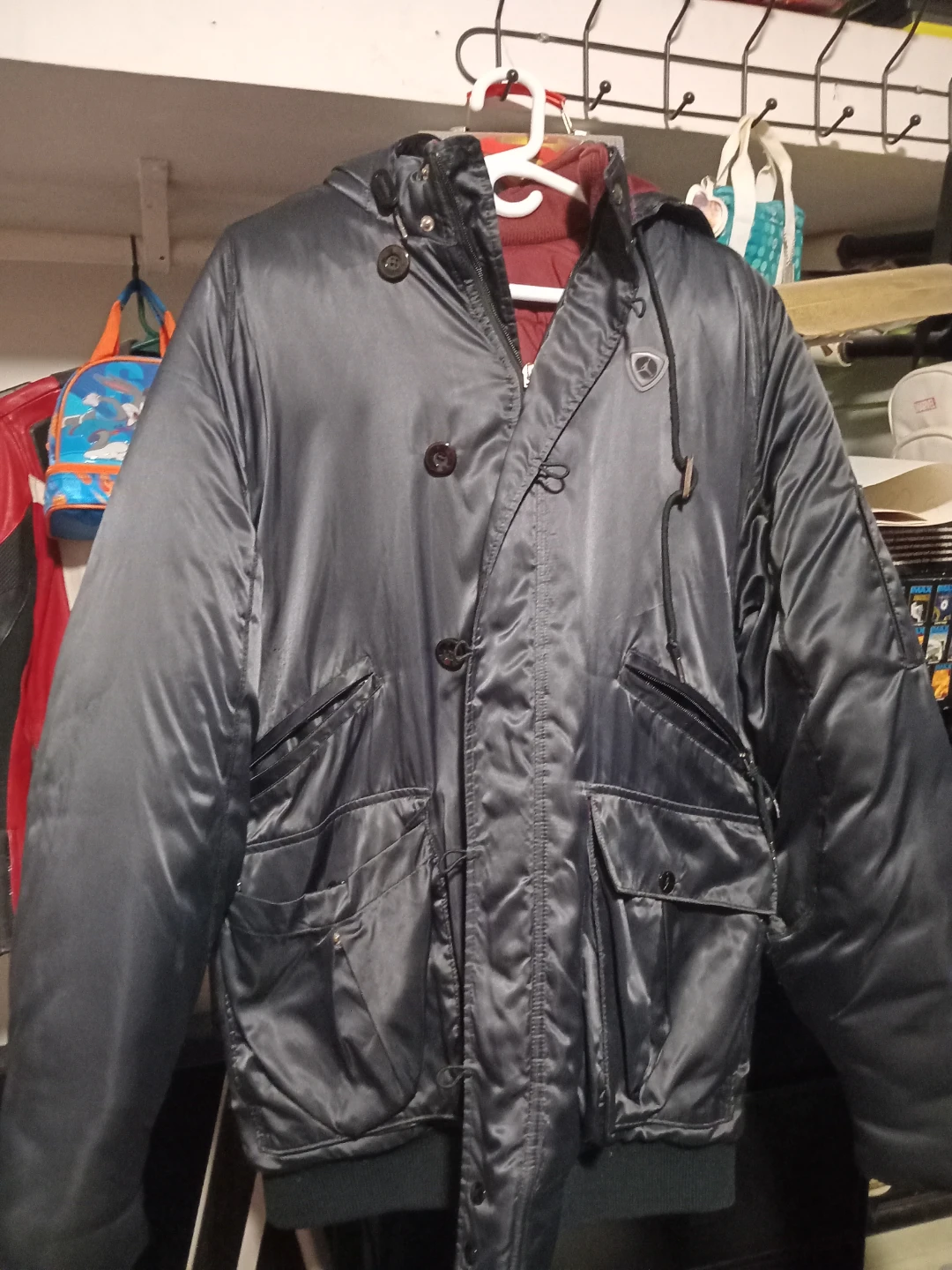 Y2K Jordan Parka - Medium