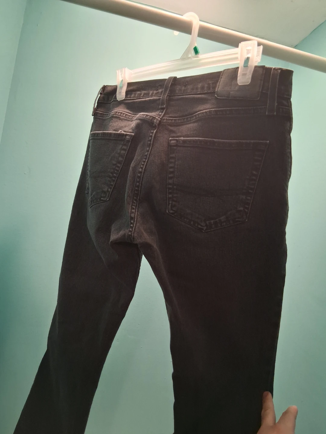 Levi Strauss Signature Slim Fit Jeans - Black - W32 L30 - photo 3