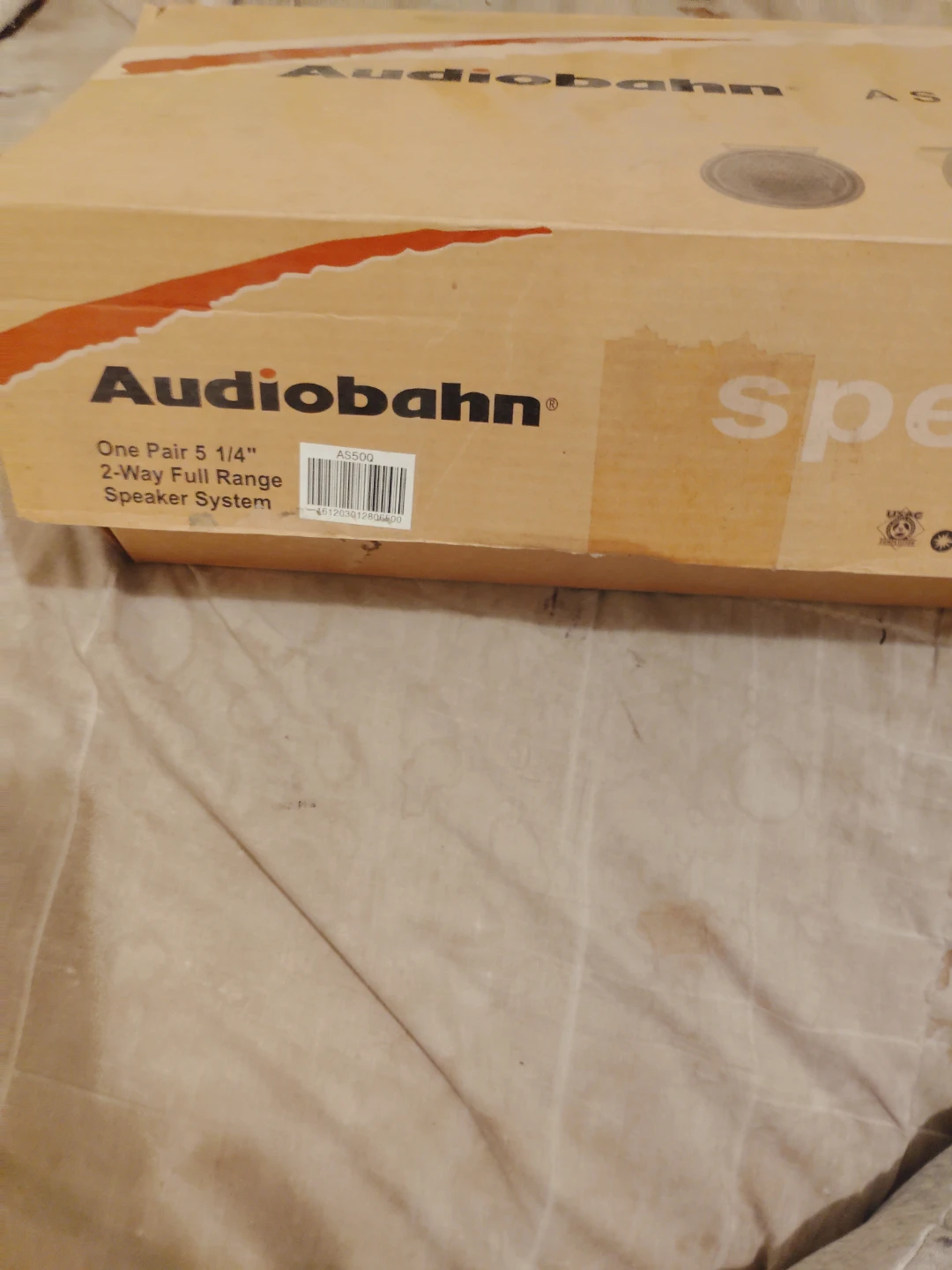 Audiobahn AS50Q 5 1/4" 2-Way Full Range Speaker System