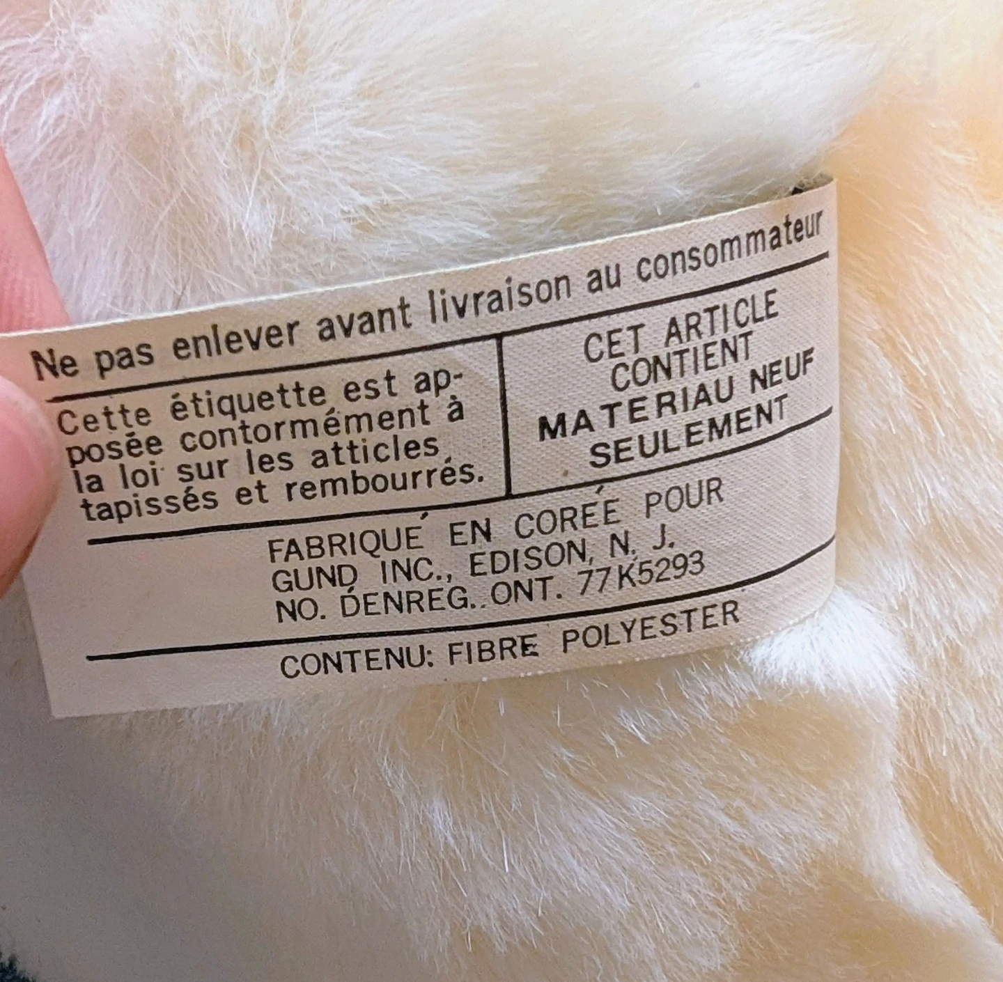 Gund Collectors Classics Limited Edition Teddy Bear - photo 5