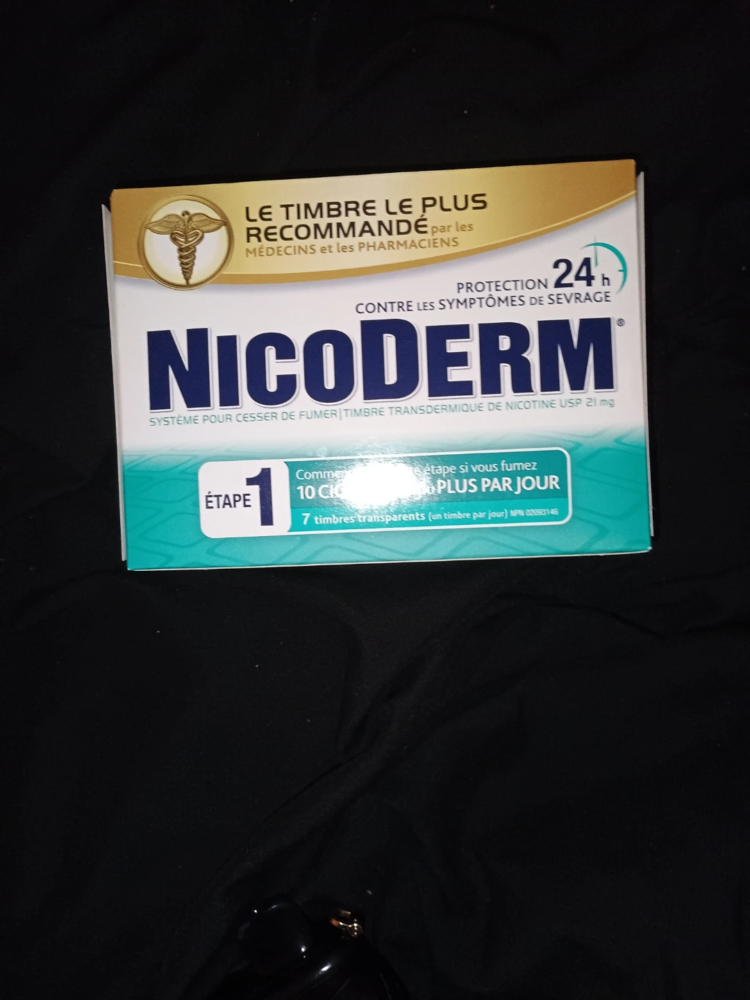 Nicoderm Step 1 Transdermal Nicotine Patches (21mg)