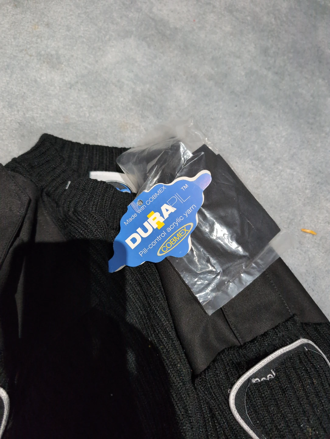 Black DURA by COBMEX Acrylic Knit Sweater - photo 2