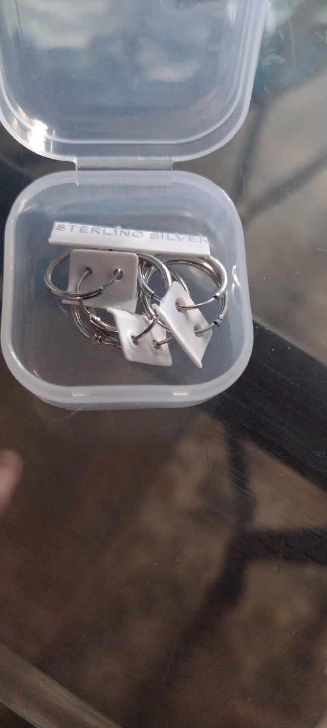 Sterling Silver Hoop Earrings