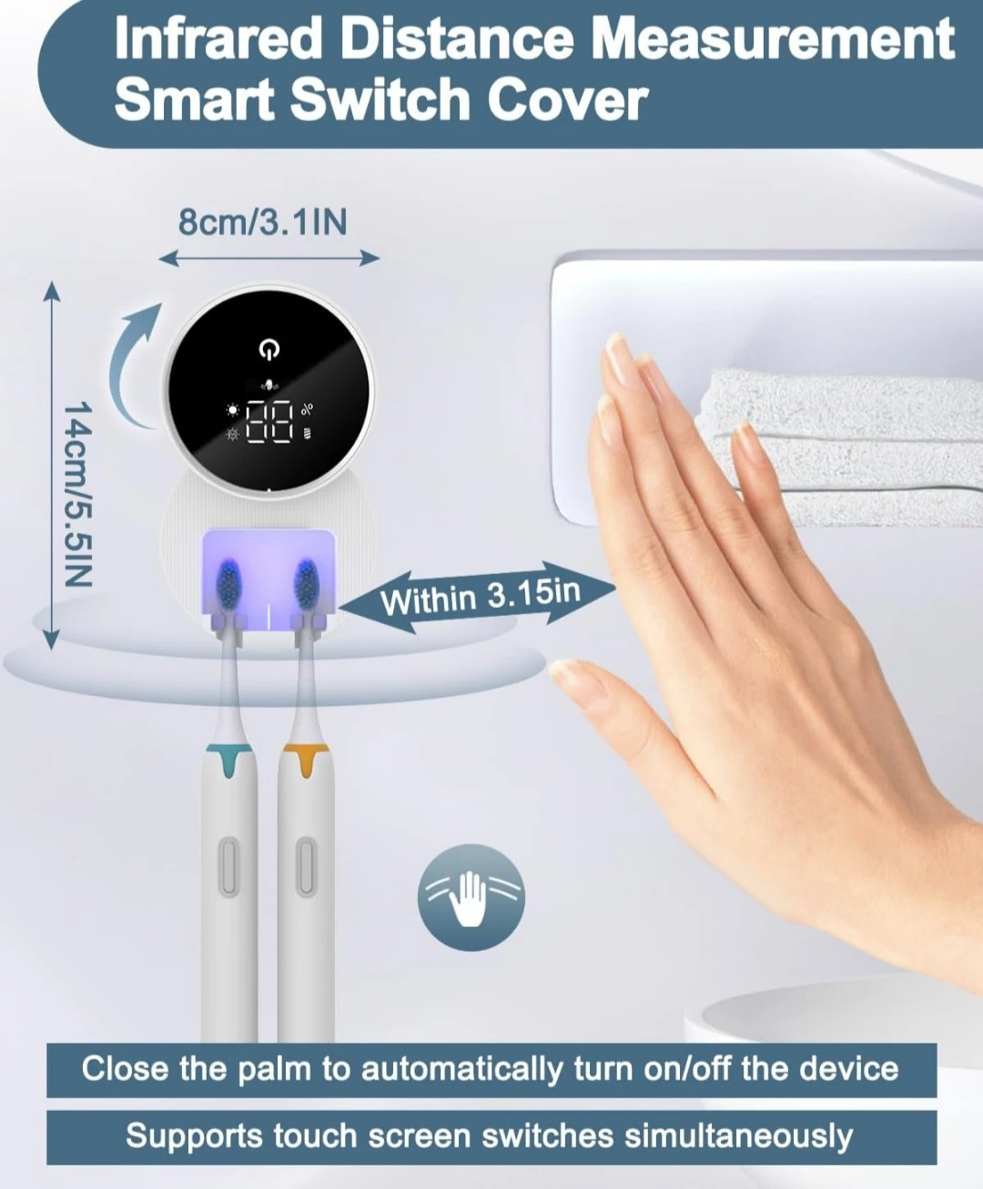 UV Toothbrush Cleaner - photo 2