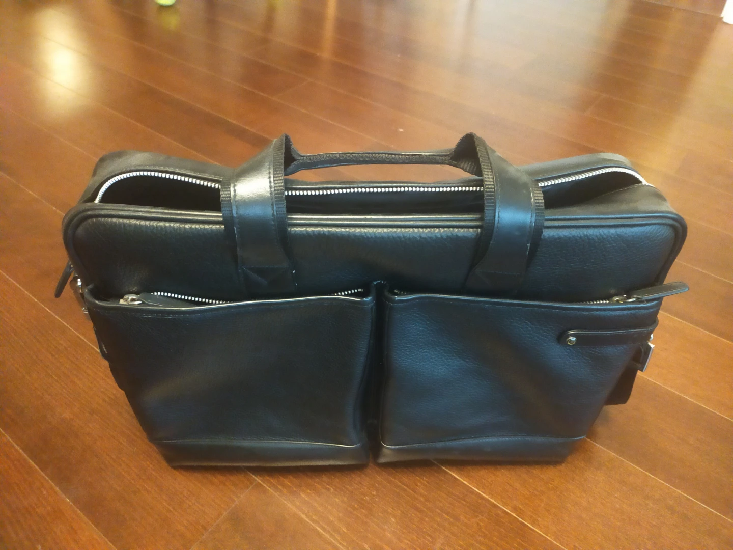 Black Leather Briefcase