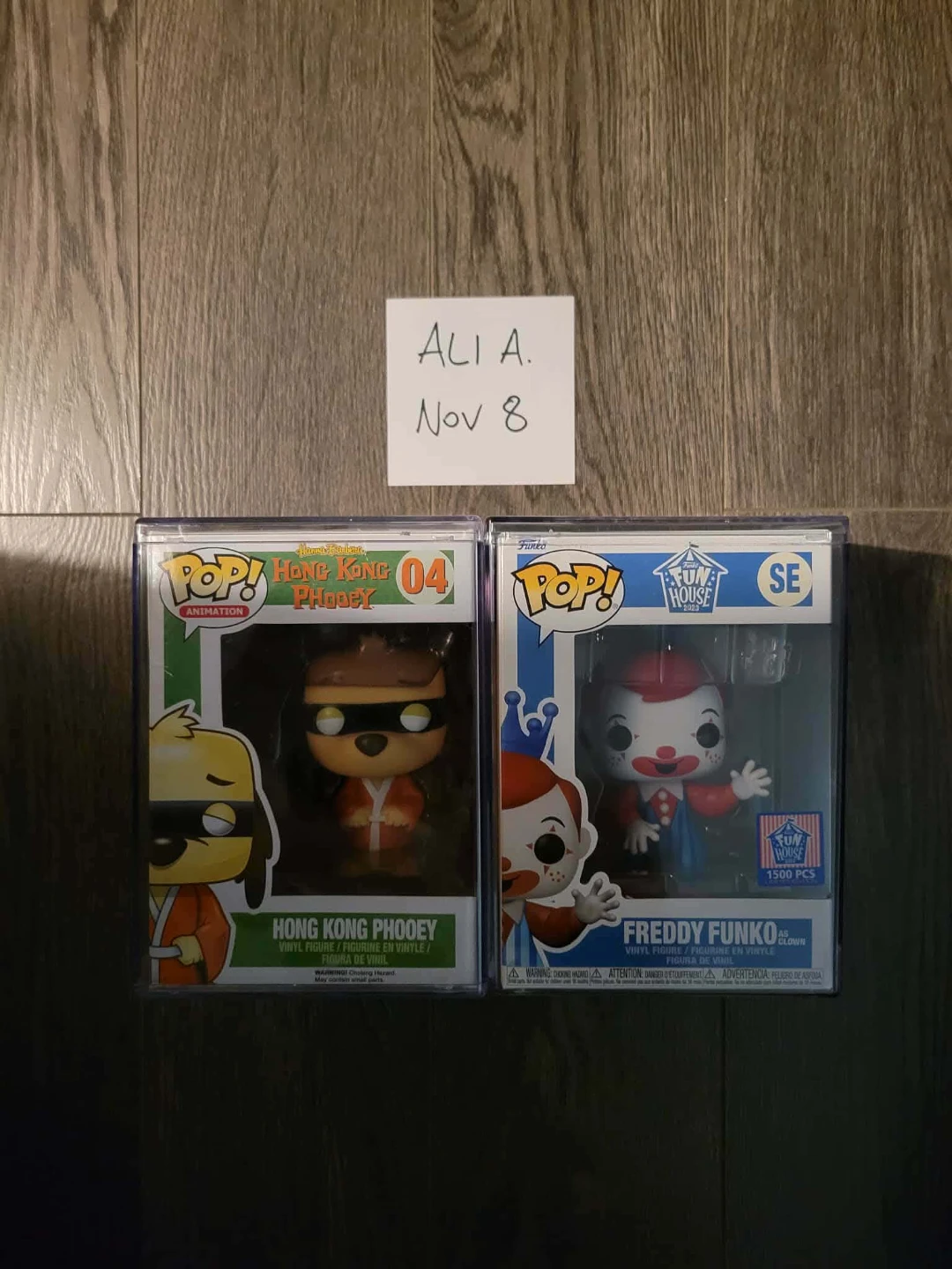 Funko Pop! Hong Kong Phooey & Freddy Funko Clown