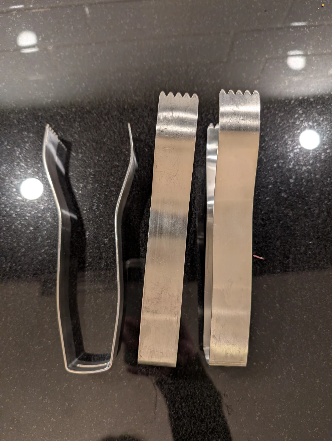2 sets of Stainless Steel Tongs - photo 2