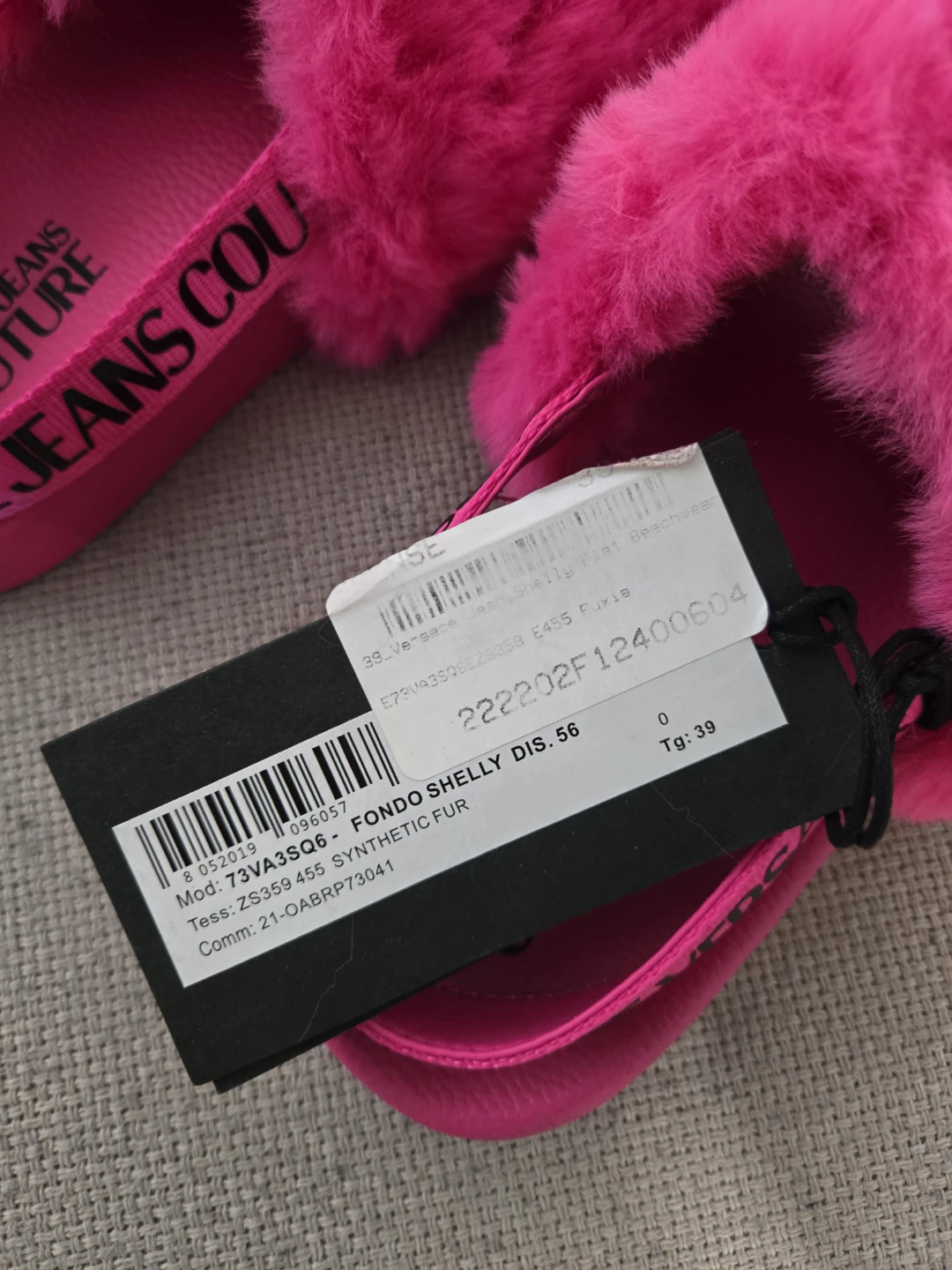 Versace fur slides - photo 5