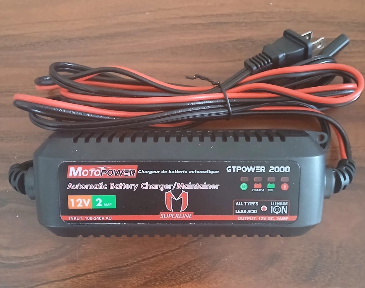 MOTOPOWER MP00207A Battery Charger/Maintainer - photo 4