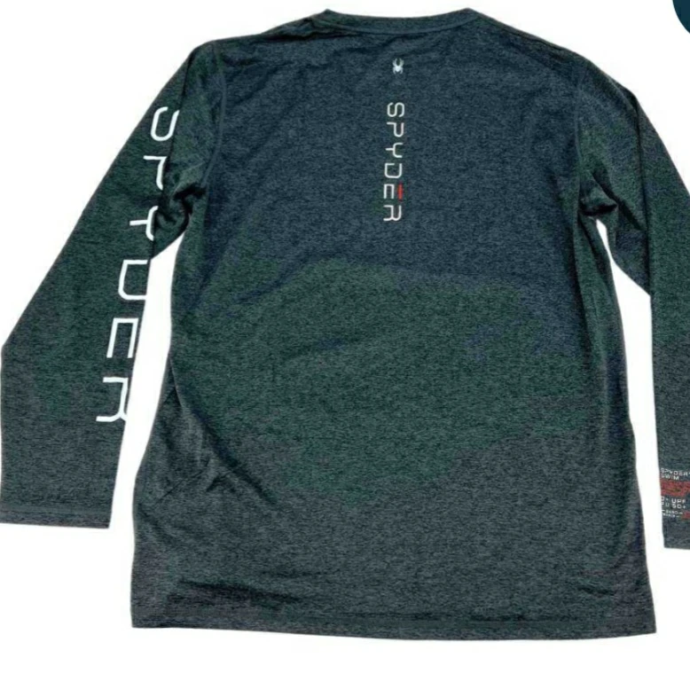 Brand new Spyder Mens Long sleeve Shirt Blue