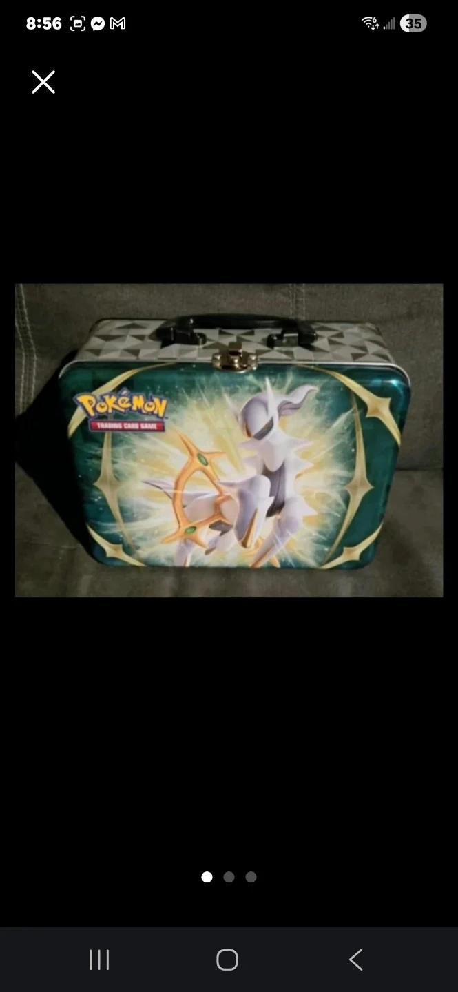 Pokemon Trading Card Game Tin Box