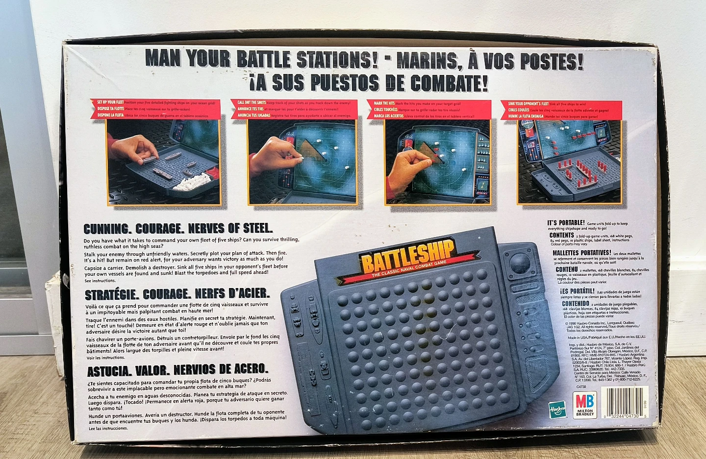Milton Bradley Battleship The Classic Naval Combat Game - photo 3