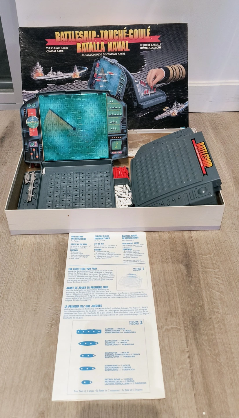 Milton Bradley Battleship The Classic Naval Combat Game - photo 4