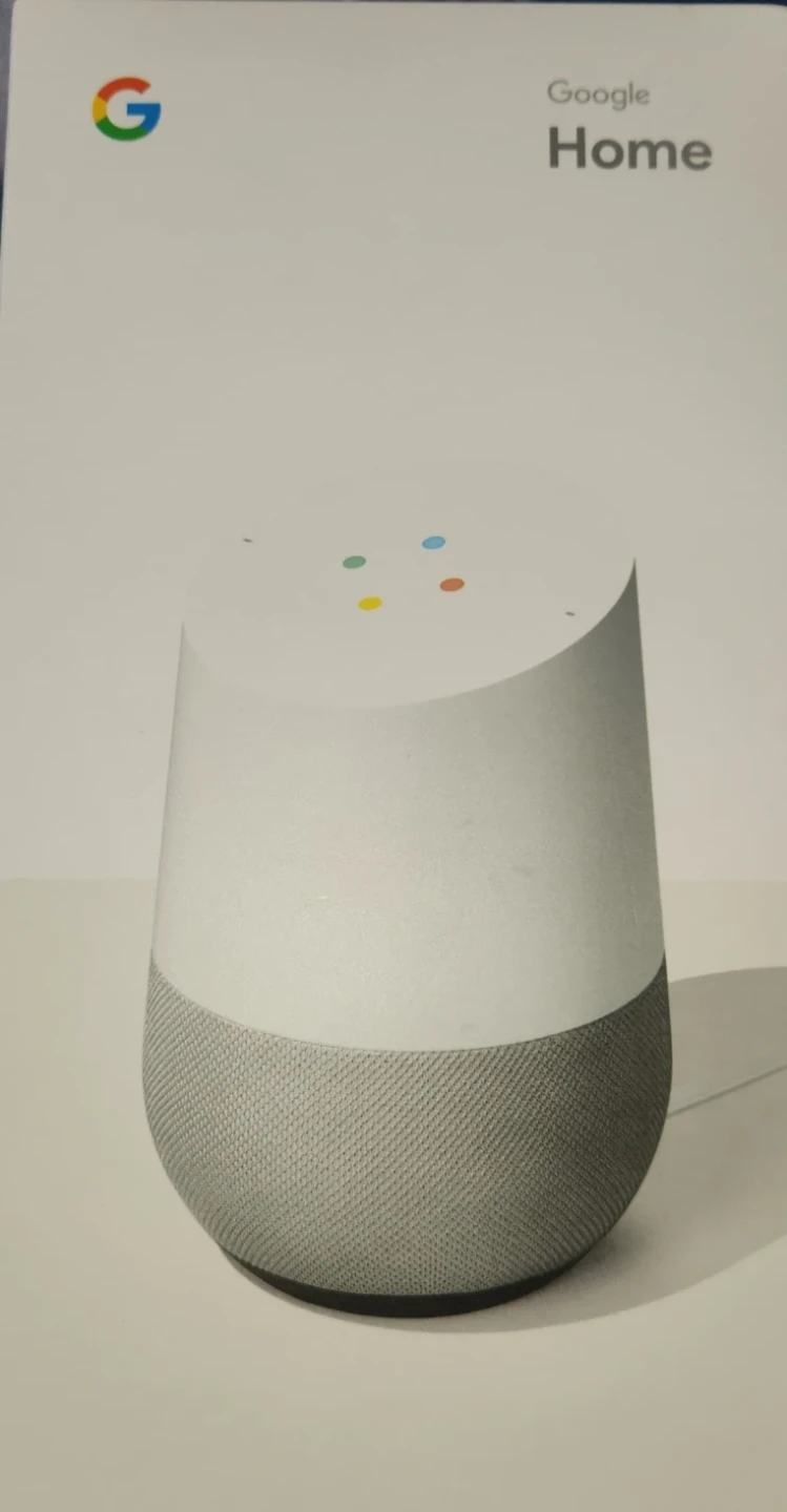 NEW IN BOX GOOGLE HOME SPEAKER SMOKE FREE NO PETS