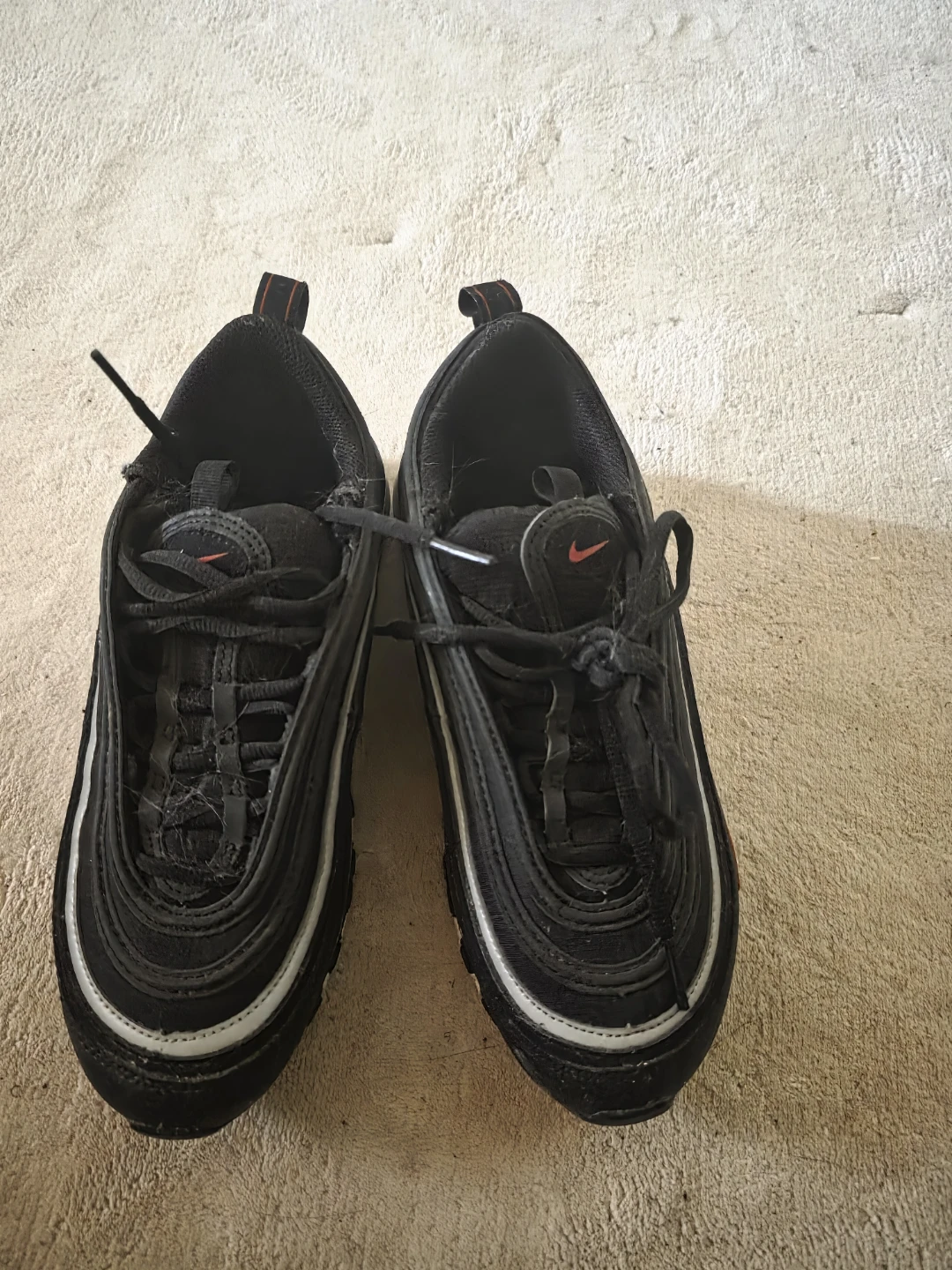 Nike Air Max 97 Black Running Shoes - photo 4