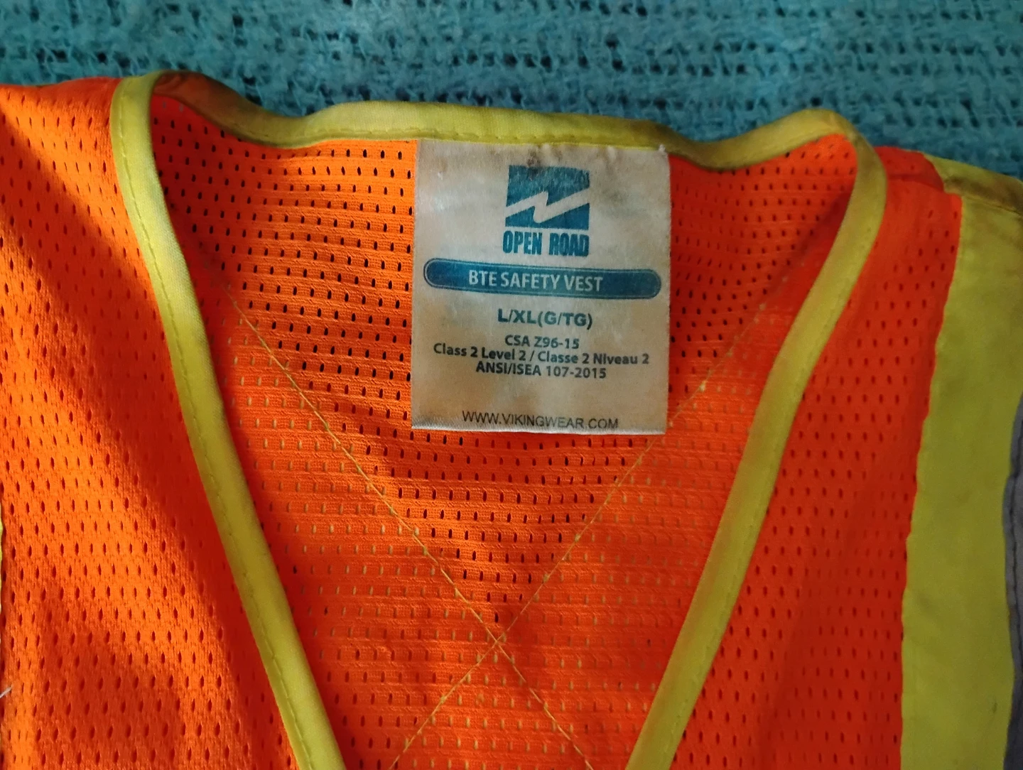 SAFETY VEST, L/XL SIZE - photo 2