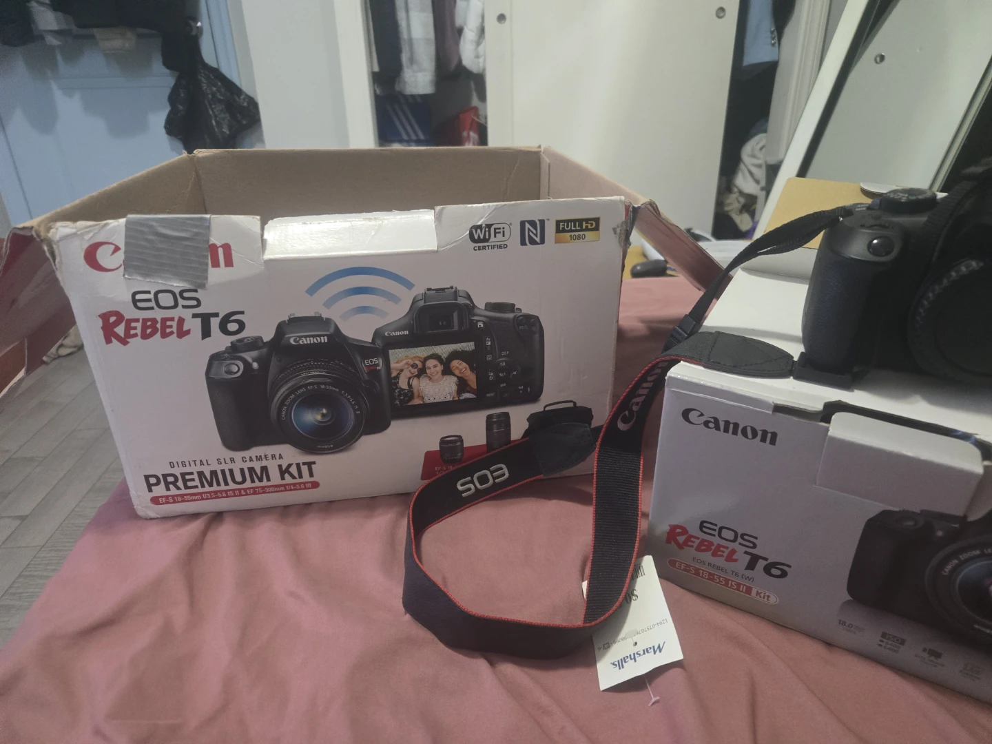 Canon EOS Rebel T6 Digital SLR Camera Premium Kit with 2 Lenses - photo 3
