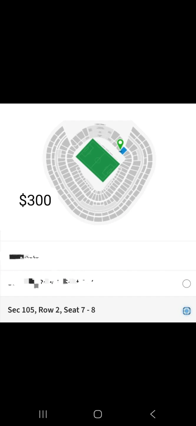 Soccer Game Tickets - Sec 105 & Sec 225 - photo 2