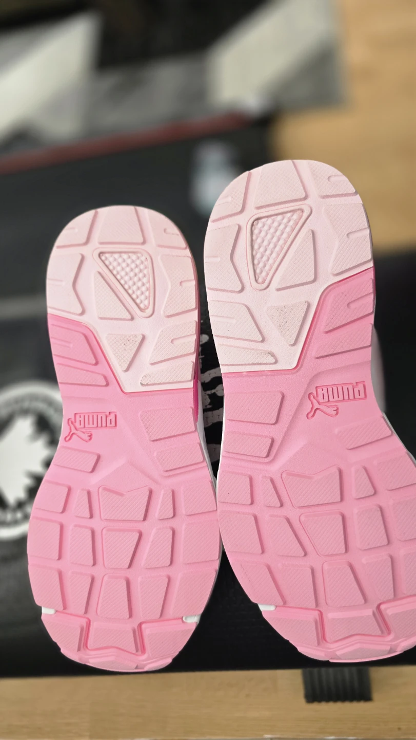 Puma SoftFoam+ Pink & White Running Shoes - Women's Size 8 - photo 3