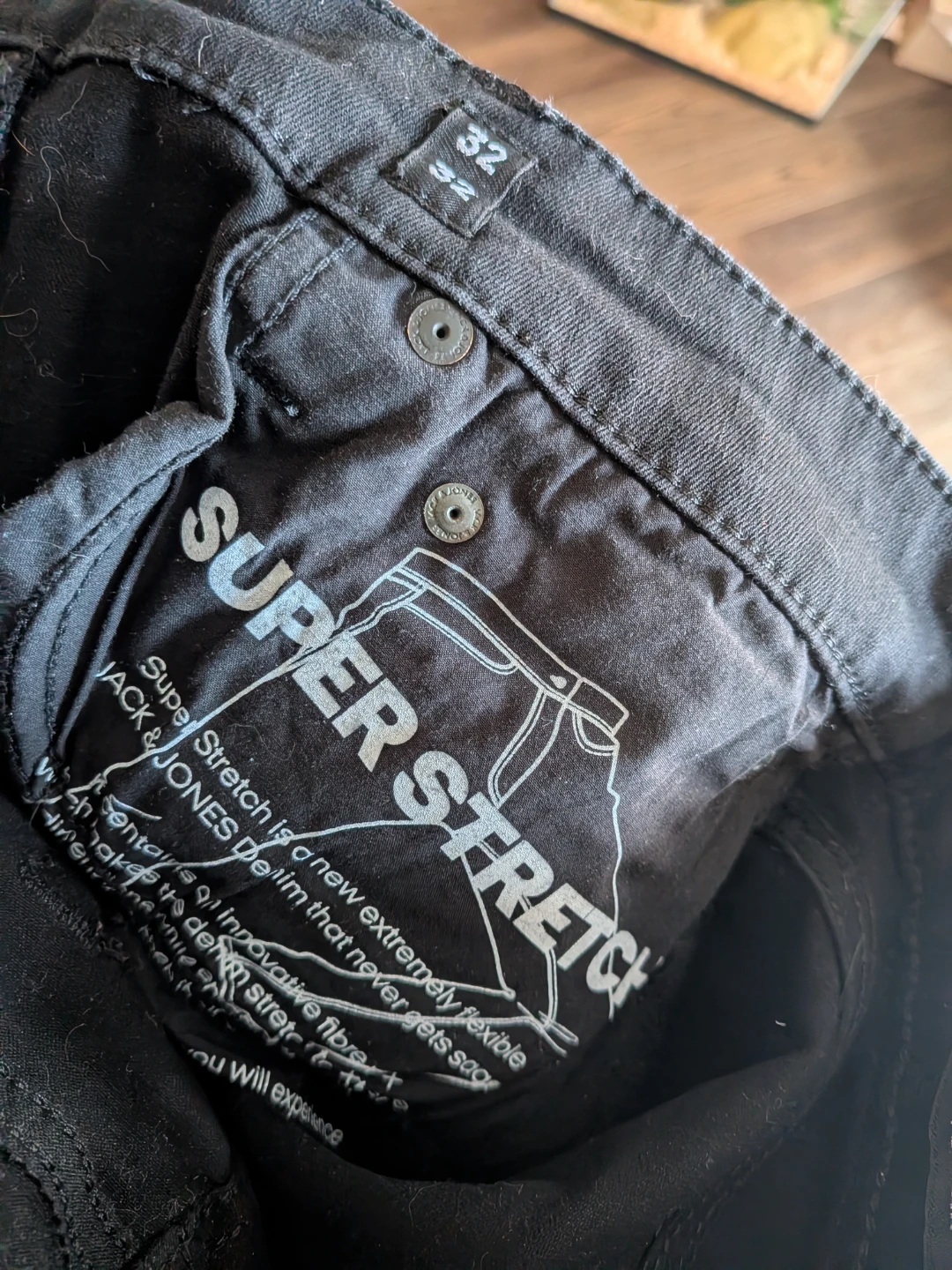 Jack & Jones Black Slim Fit Jeans - Size 32 - photo 3