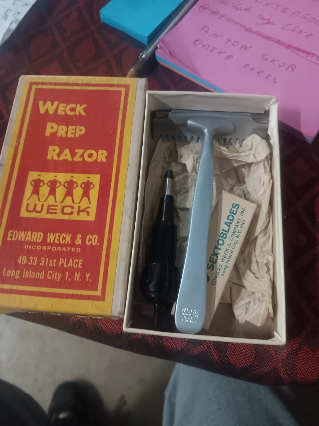 Weck Prep Razor Set with Original Box - photo 2