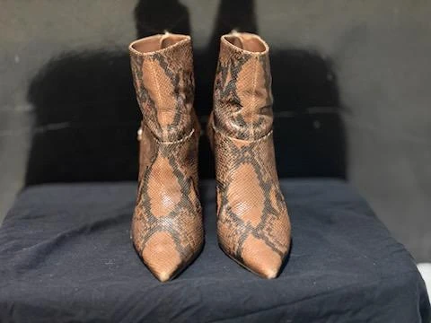 Jimmy Choo Snake Print Ankle Boots - photo 2