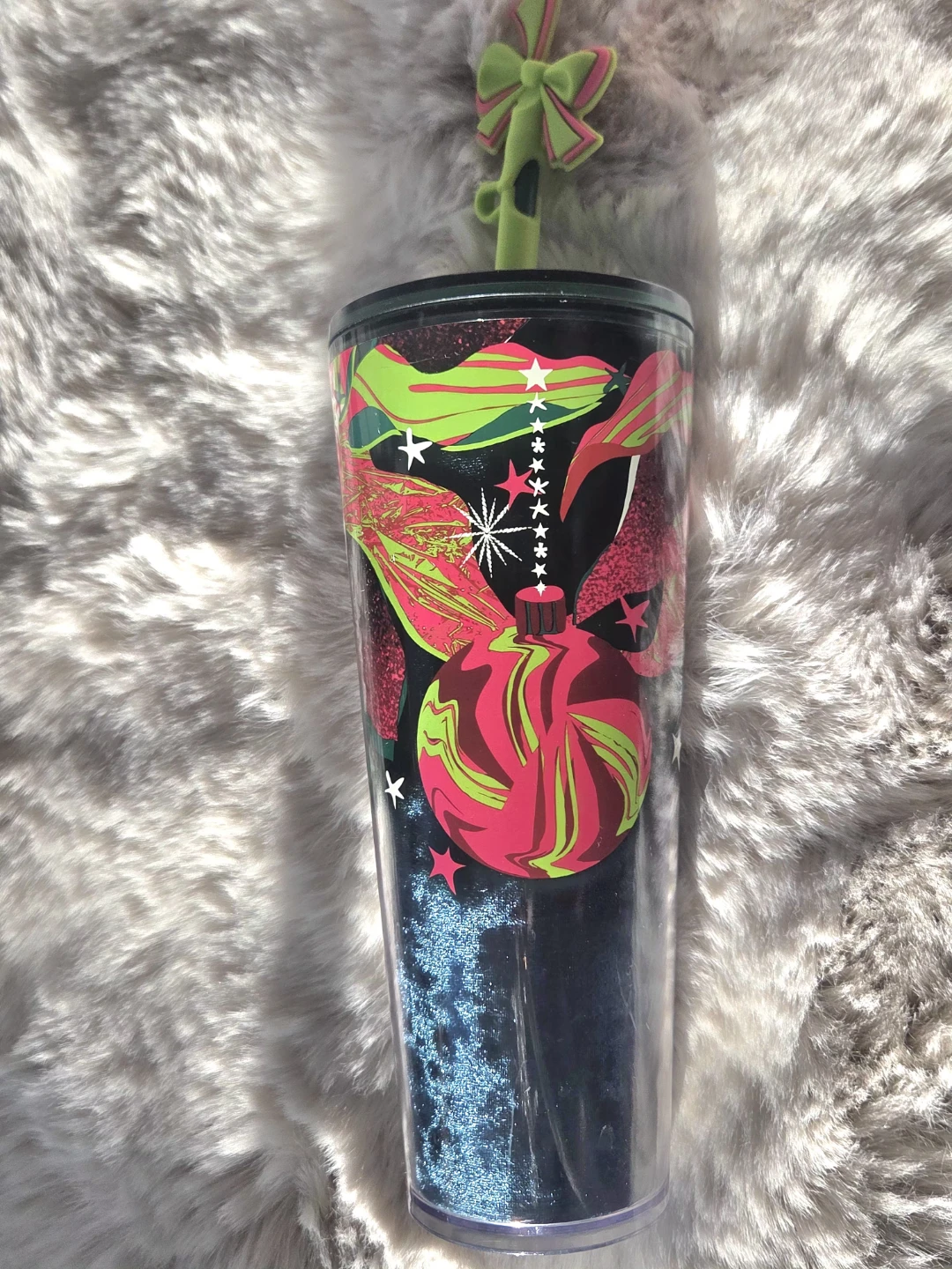 Starbucks Christmas Tumbler with Straw