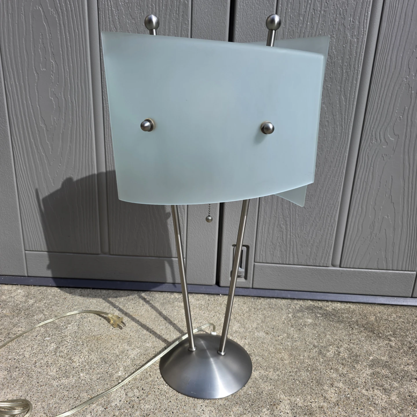 Frosted Glass Table Lamp