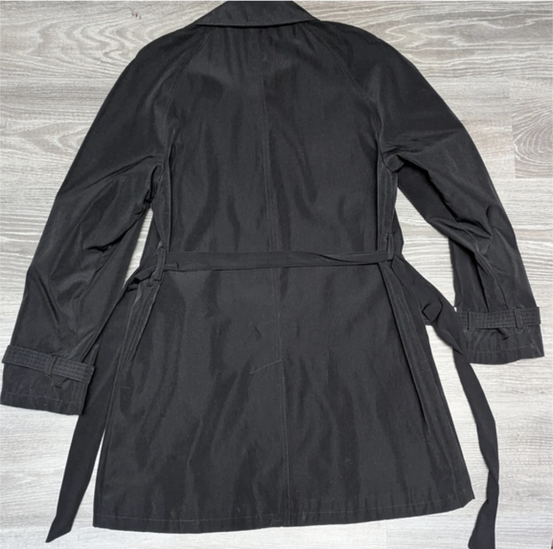 LIZ CLAIBORNE | studio black trench coat - photo 2