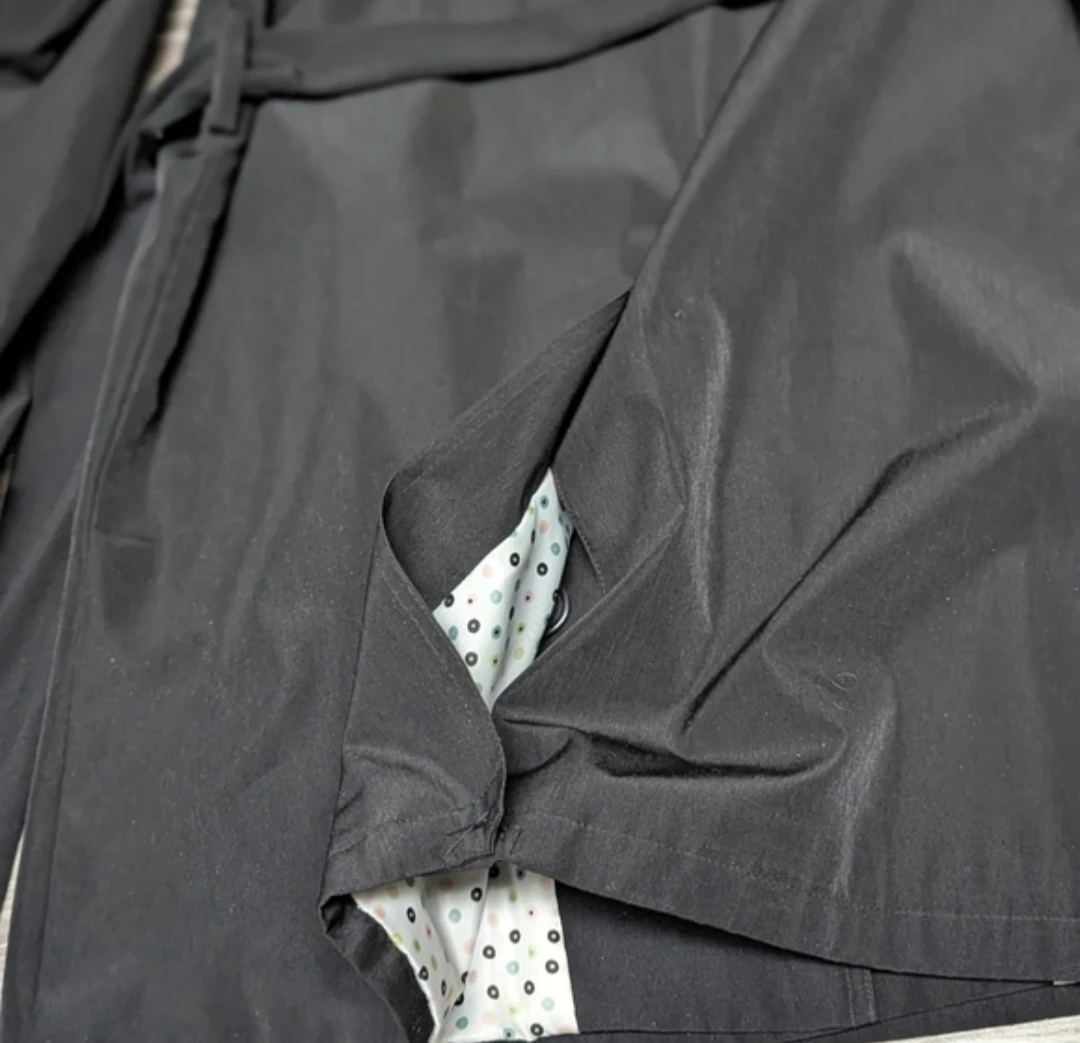 LIZ CLAIBORNE | studio black trench coat - photo 4