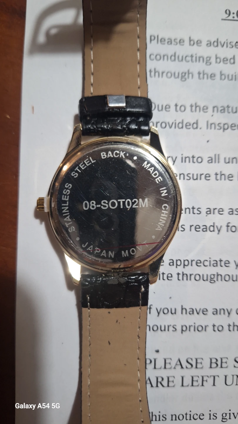 Legion Watch with Black Leather Band - photo 2