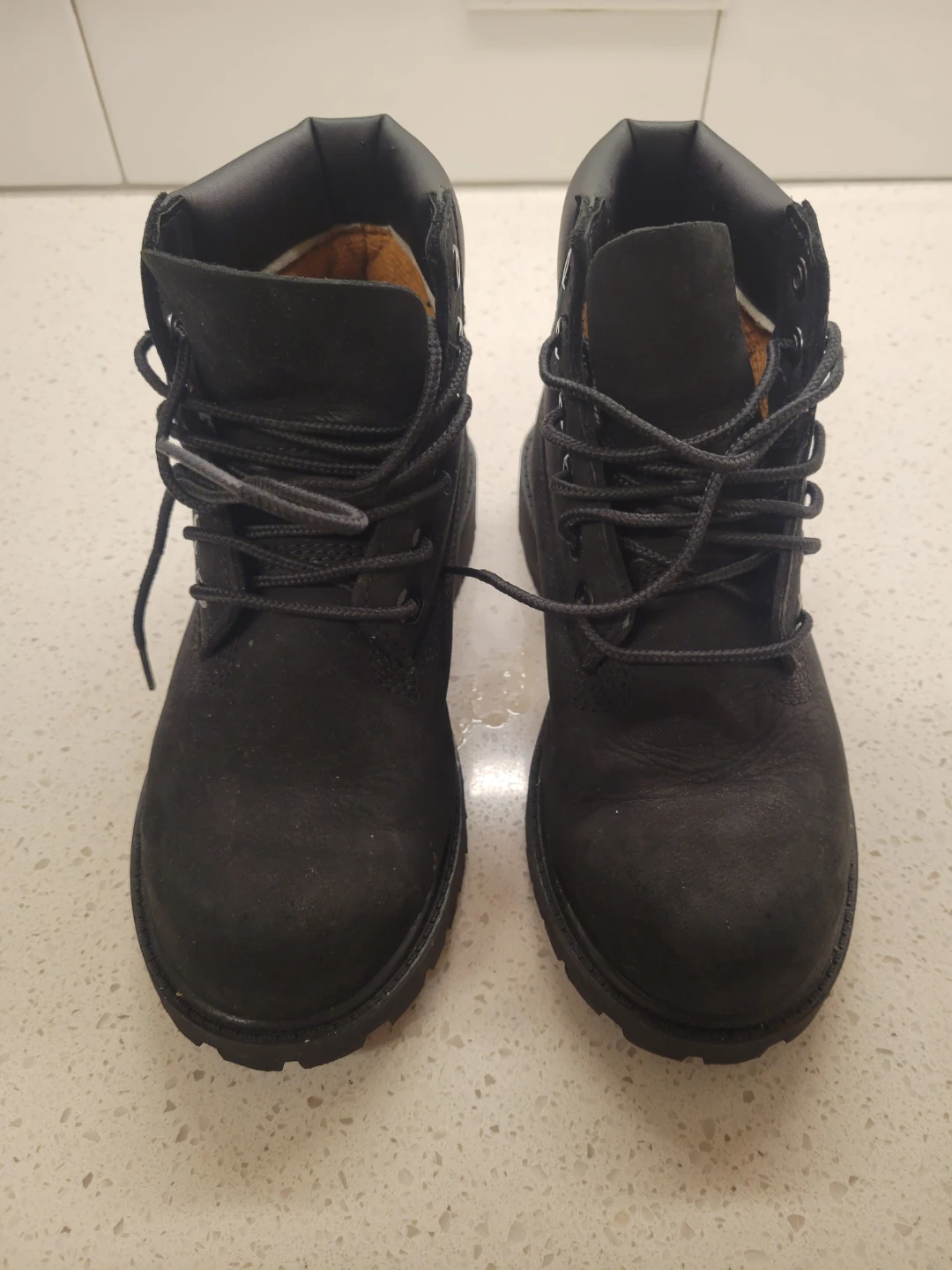Timberland "Boots" Size 1 Kids Black