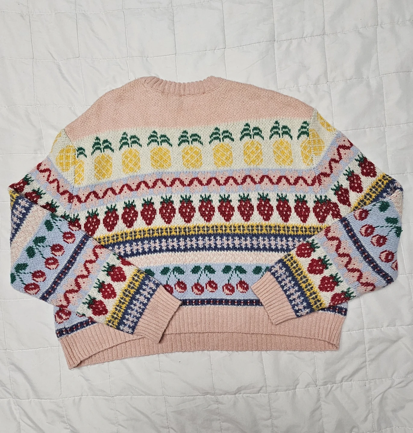 Zara Fruit Print Sweater - photo 3